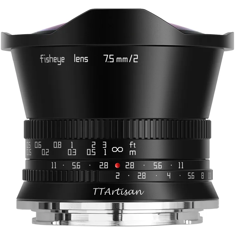 TTArtisan 7.5mm f/2.0 Fisheye